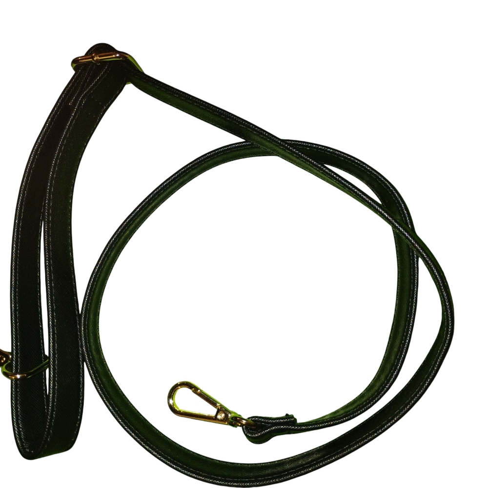 Black and Gold Adjustable  Purse Strap